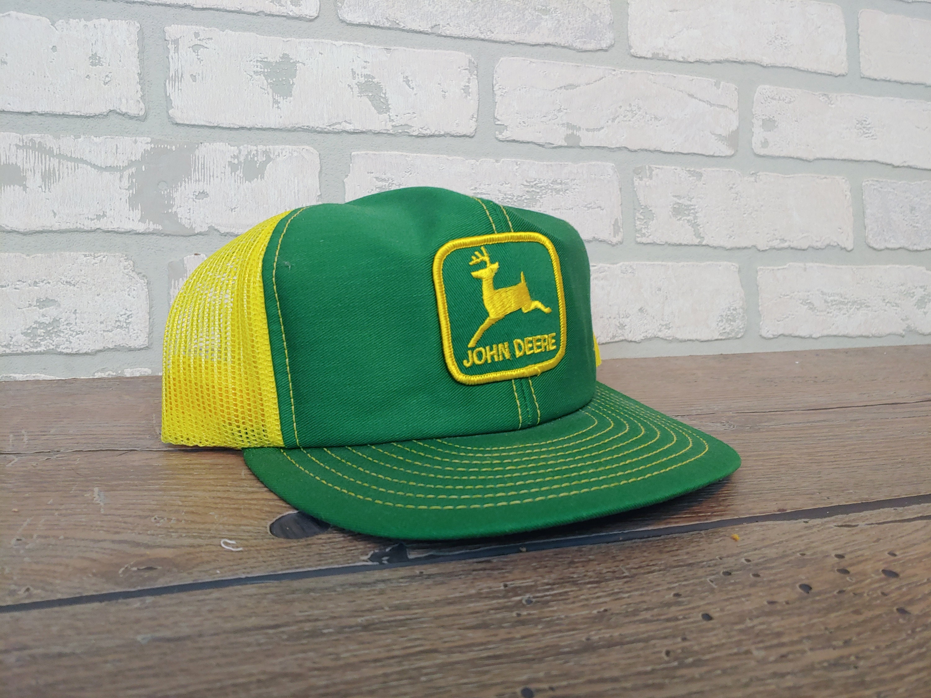 Buy John Deere Embroidered Logo Mesh Back Baseball Hat - One-Size - Men's - Yellow At - View #6