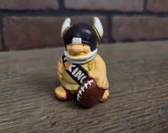 Vintage 1983 Minnesota Vikings "NFL Huddles" PVC Figurine Made by Tudor Games