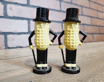 1960s Peanut People Salt & Pepper Set - Grantcrest Japan