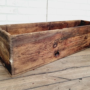 Antique Goodell Pratt Company Wood Miter Storage Shipping Box