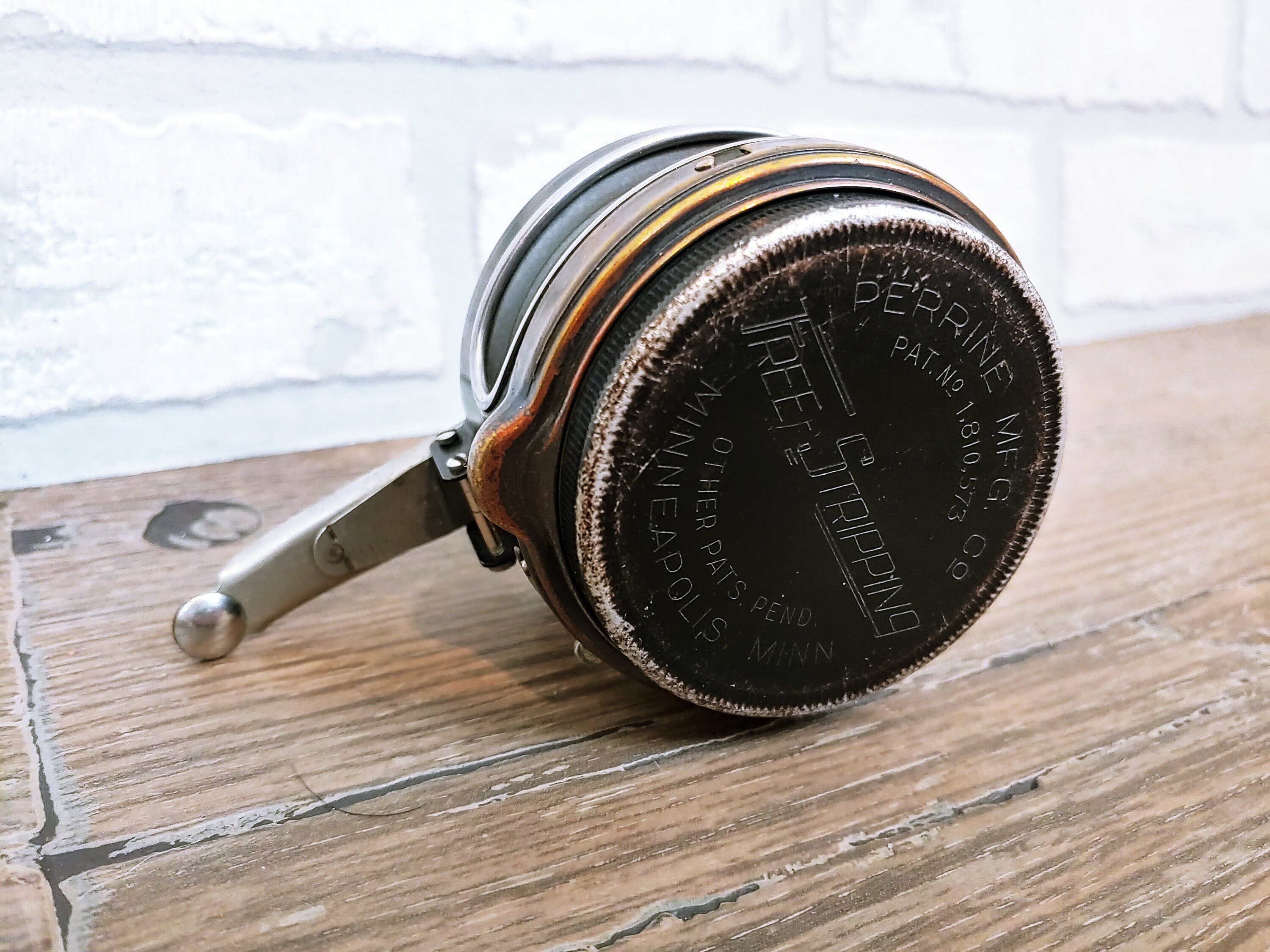 ancien moulinet Perrine made in USA neuf en boite • EUR 45,00
