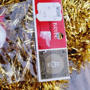 NOS New Shiny Brite Santa Claus Made in Japan image 4