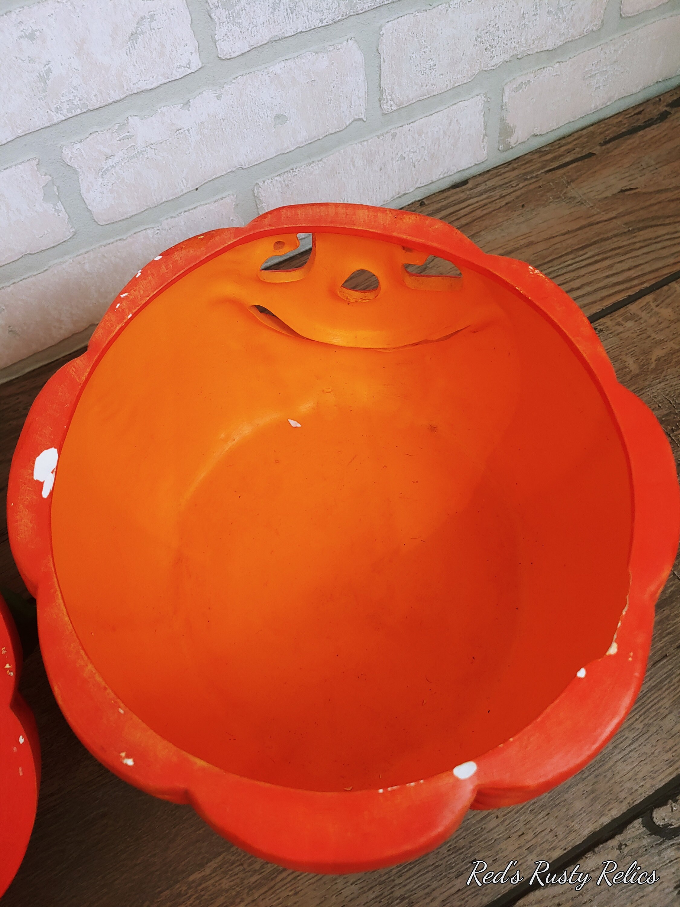Vintage Ceramic Lighted Halloween Pumpkin Jack O Lantern - Etsy