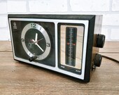 General Electric Alarm Radio Clock Model 7-4501