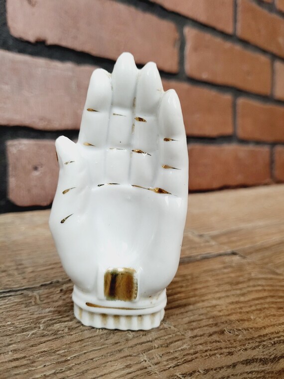 Vintage Ceramic Made in Japan Hand Ashtray - Etsy