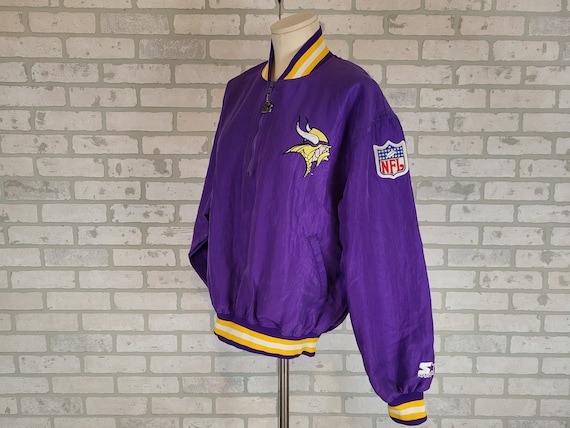 VTG STARTER PRO LINE MINNESOTA VIKINGS FULL ZIPP WITH HOOD