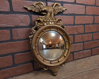 Vintage Dart Ind Convex Fisheye Eagle Mirror Model 4410