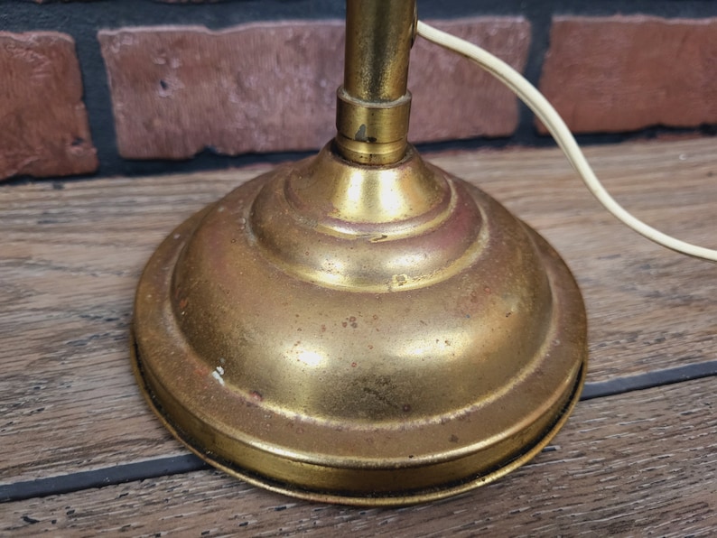 Industrial SRS Esrobert Bronze Gooseneck Desk Lamp image 2