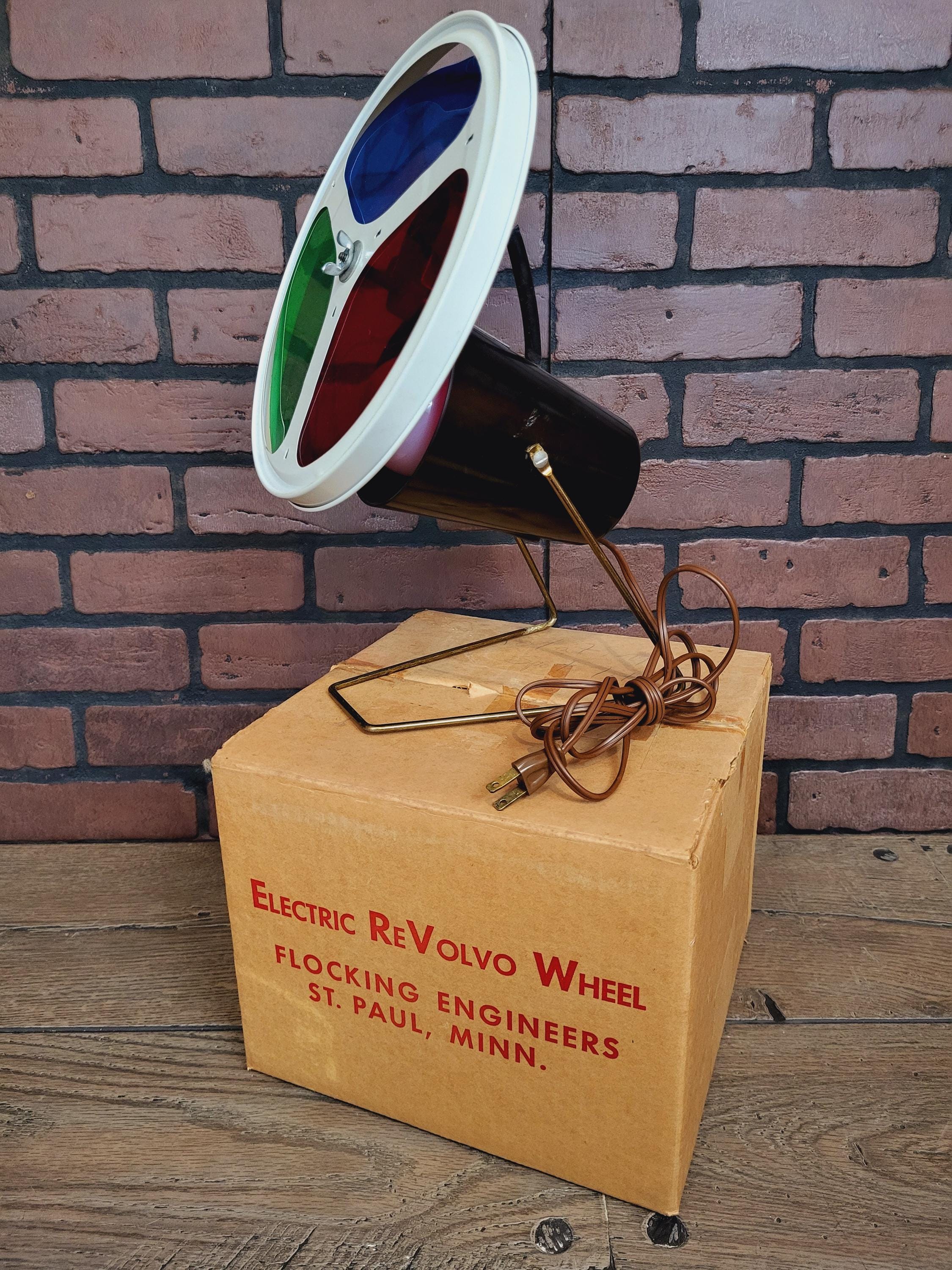 Revolving Revolvo Lite Motorized Color Wheel Tree Light With Box - Etsy