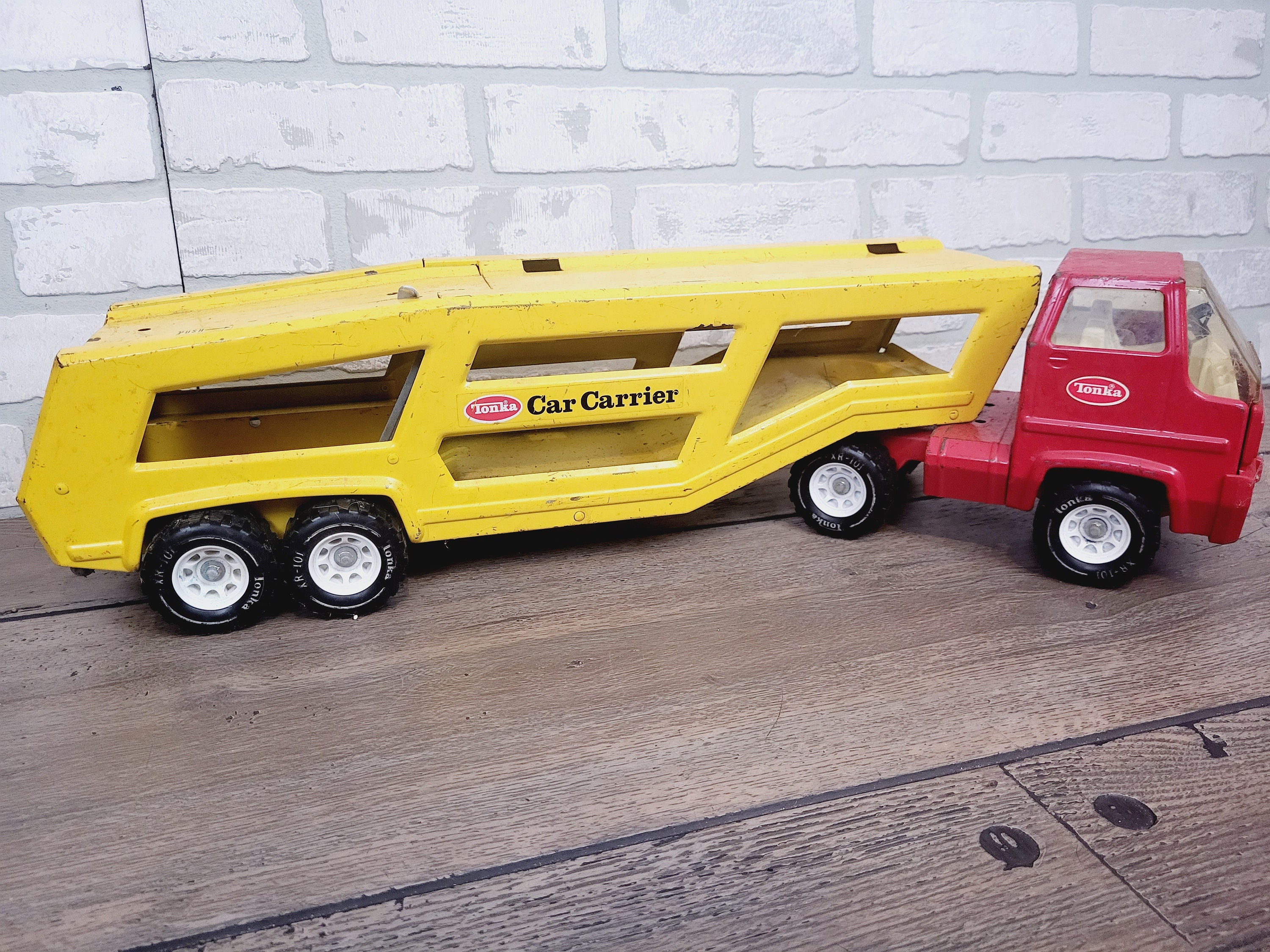 Tonka Toys Metal Car Carrier Hauler - Etsy