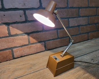 Mobilite Brown Small Task Table Lamp