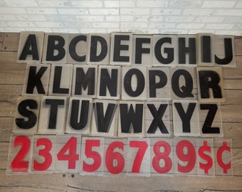 Large Lot of Vintage Marquee Billboard Letters