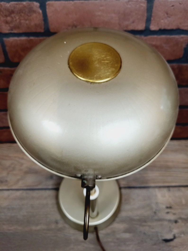 Industrial Mid Century Bronze Desk Lamp image 7