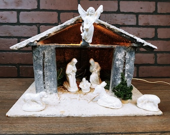 Gorgeous 8 Piece Large Nativity Set