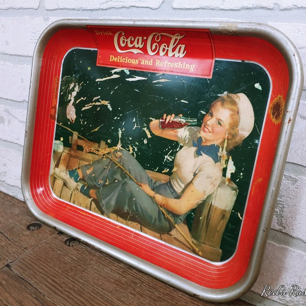 Coca Cola Tv Tray Etsy