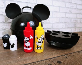 Vintage Mickey Mouse BBQ/Picnic Set