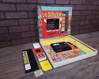 Vintage 1960 Mattel Lie Detector Game