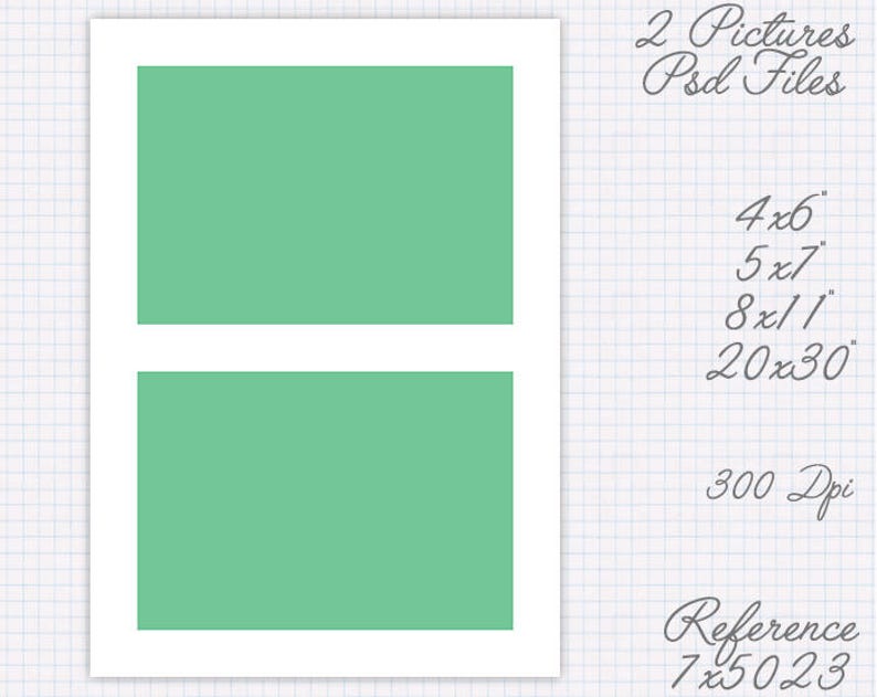 Storyboard Photo collage template 6x4 4x6 7x5 5x7 11x8 11x8 | Etsy