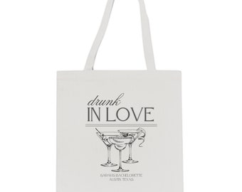 Custom Drunk in Love Tote Bag