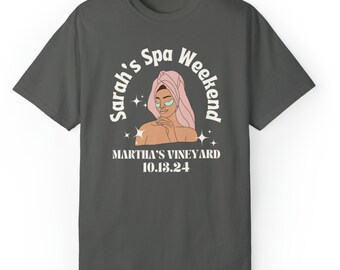 CUSTOM Spa Weekend Bachelorette T-Shirt
