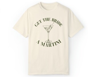 Get the Bride a Martini T-shirt