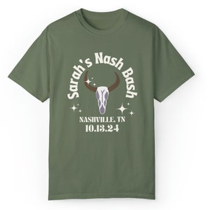 CUSTOM Nash Bash Bachelorette T-Shirt