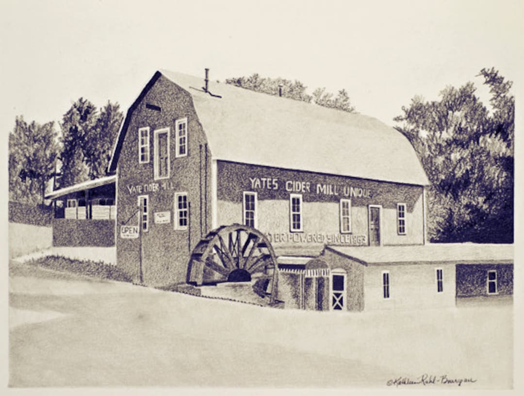 Yates Cider Mill, Rochester Hills, Michigan Etsy