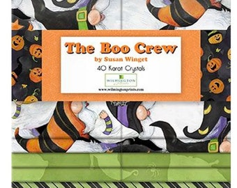 The Boo Crew 40 Karat Crystals *Jelly Roll - 40 Pieces* By: Susan Winget - Wilmington Fabrics