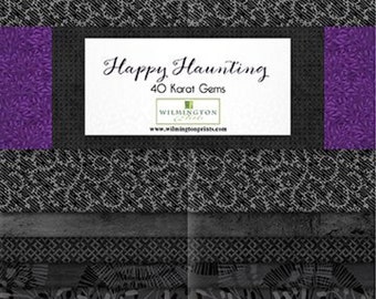 Happy Haunting 40 Karat Crystals (Revised 3/24/23) *Jelly Roll - 40 Pieces* From: Wilmington Prints