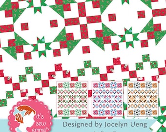 Merry Making *Quilt Pattern* By: Jocelyn Ueng - It's Sew Emma