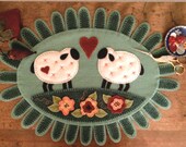 WOOLEN LOVE Table Topper Pattern By Bird Brain Designs