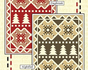 Snowfall *Holiday / Christmas / Winter Quilt Pattern* From: Coach House Designs