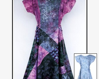 Xceptional Patchwork Dress *Pattern*  Sizes 8-22  From:  CNT Pattern Co