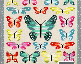 Lepidoptera *Butterfly Sampler Quilt Pattern* From: Elizabeth Hartman