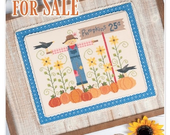 Pumpkins for Sale *Counted Cross Stitch Pattern*  By: Lori Holt of Bee In My Bonnet Co. - It's Sew Emma