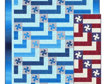 Twister Waves *Quilt Pattern - Uses the Lil' Twister Tool* From: Twister Sisters