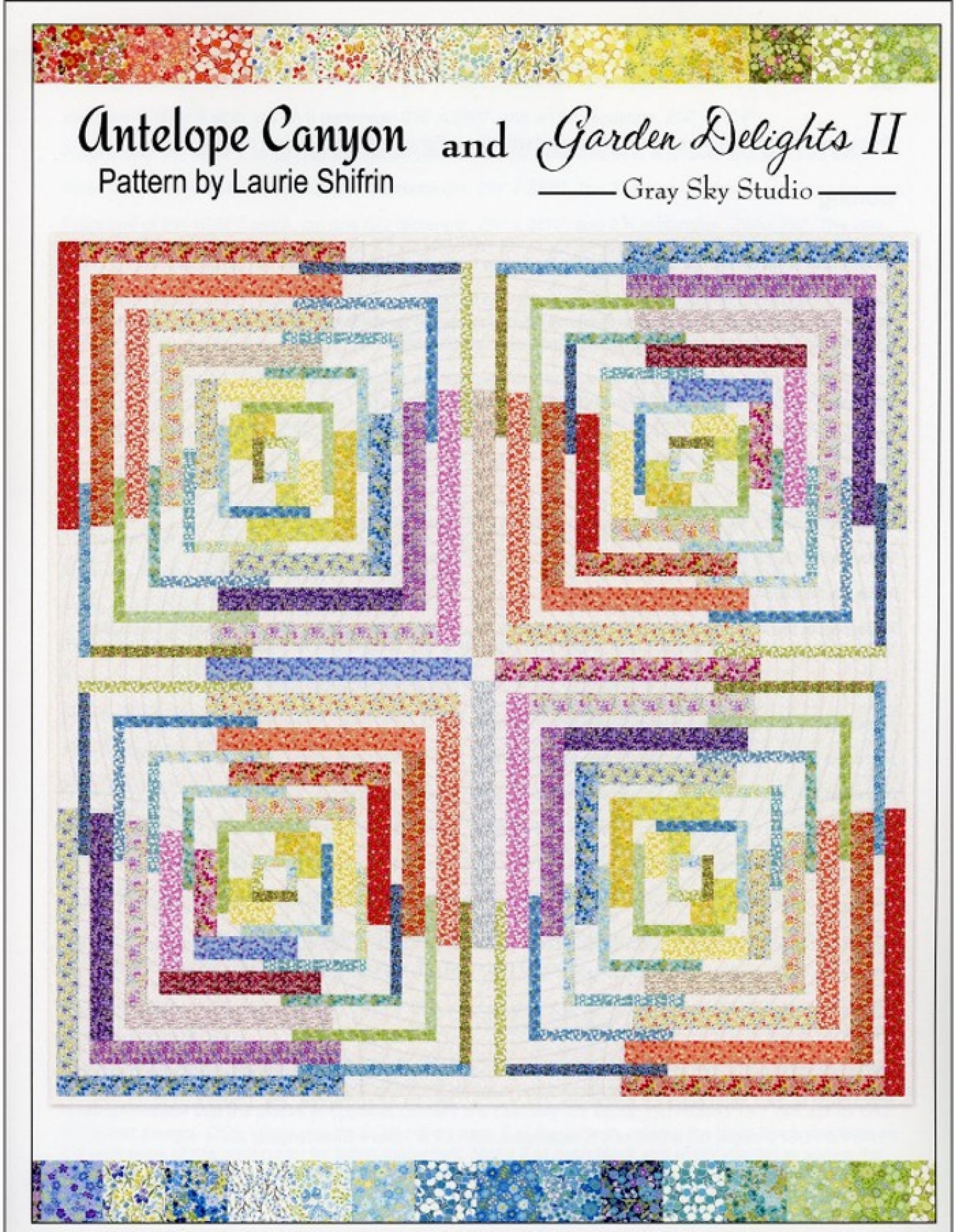 Antelope Canyon pieced Quilt Pattern By: Laurie Shifrin - Etsy