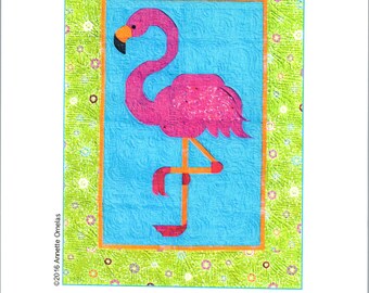 Pink Flamingo *Quilt Pattern* From: Southwind Designs