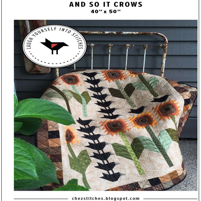 AND SO It CROWS A Scrappy Quilt Pattern By Karen Walker Etsy