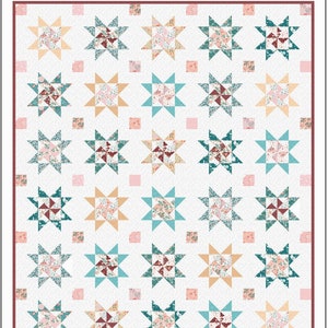 Stars Aligned *Quilt Pattern* From: Poppie Cotton