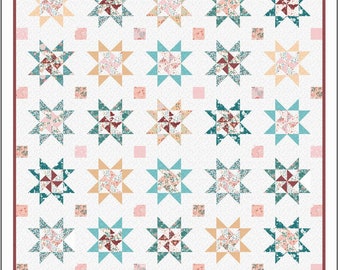 Stars Aligned *Quilt Pattern* From: Poppie Cotton