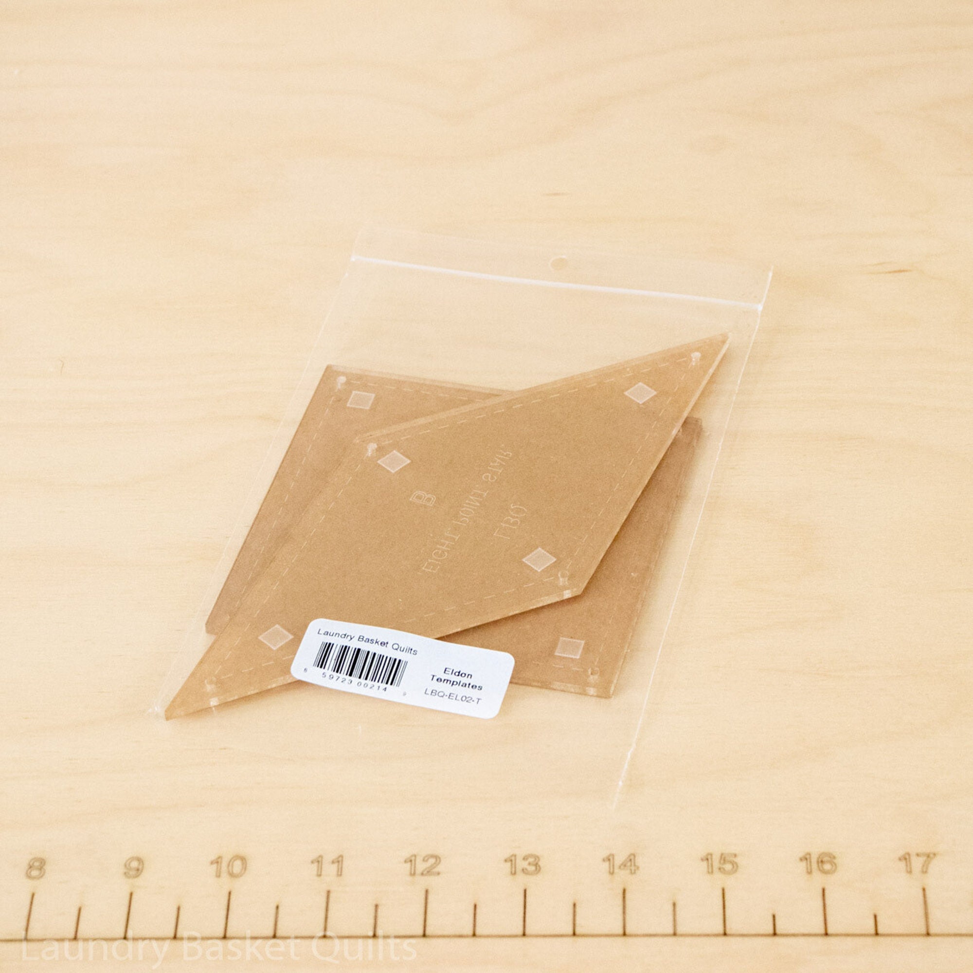 Eldon Template Set *Acrylic* By Edyta Sitar Laundry Basket Quilts