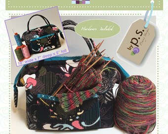 The Cube *Bag Sewing Pattern + Stays* By: Penny Sturges - Quilts Illustrated