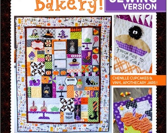 Broomhilda's Bakery! *Quilt Pattern + Project Book - Sewing Version" From: Kimberbell KD720