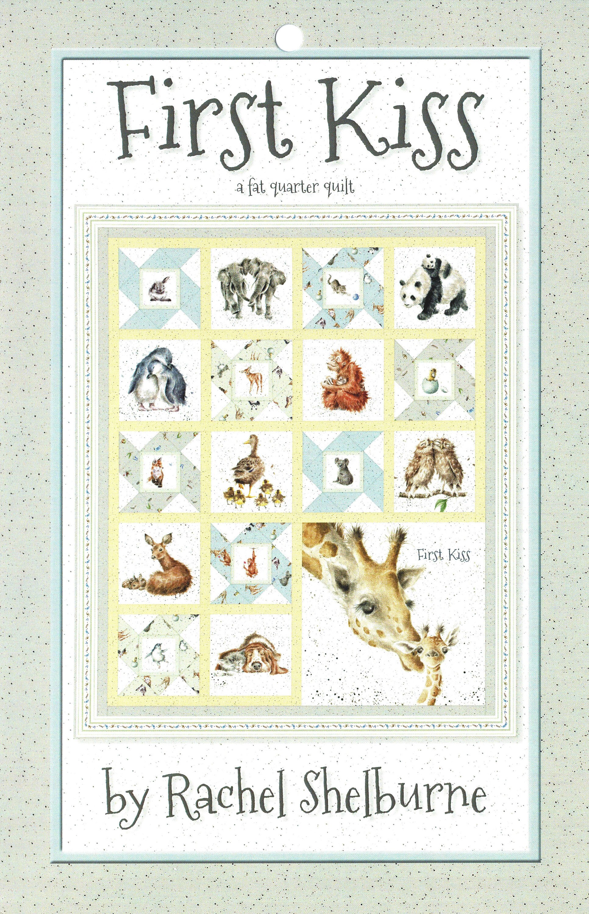 FIRST KISS Quilt Pattern Featuring Love Etsy