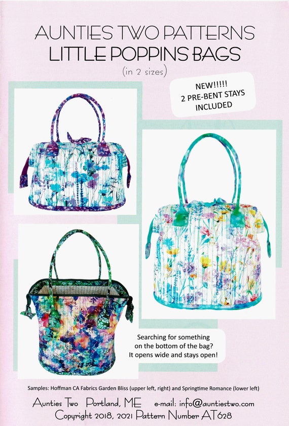aunties two poppins bolsa pattern