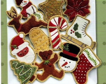 Sugar Cookie Ornaments *Pattern* By: Bonnie Sullivan - All Through the Night