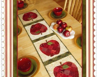 Patchwork Apple *Table Runner Sewing Pattern* By:  Jennifer Bosworth - Shabby Fabrics