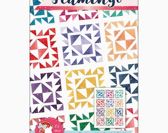 Flamingo *Quilt Pattern - Fat Quarter Friendly* From: It's Sew Emma