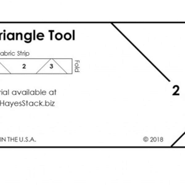 The 90º Triangle Tool *Acrylic Template* By: Tiffany Hayes